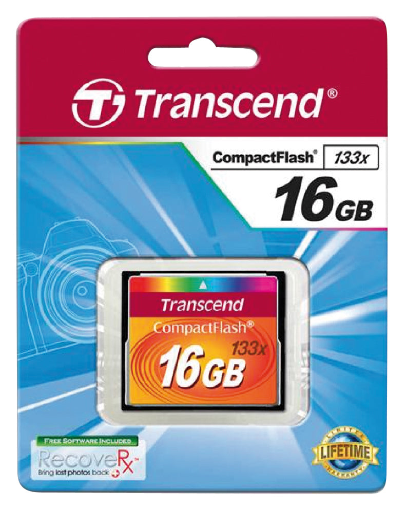 Transcend Compact Flash     16GB 133x