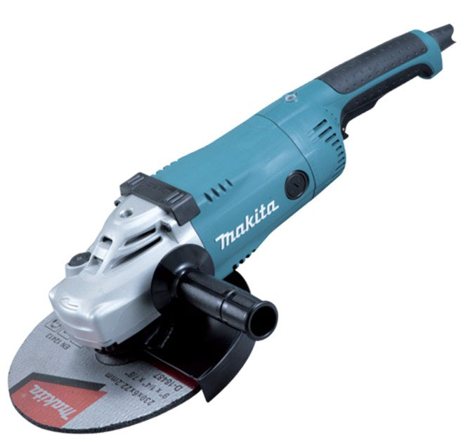 Makita GA9020RFK3 2200W 230mm Angle Grinder with Carrying Case and Accessories