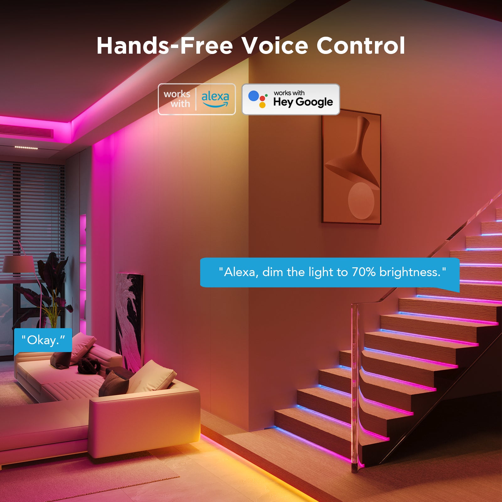 Govee LED Strip Lights Matter ready 3 Meter