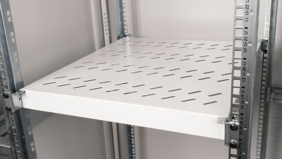 Equip 19" Fachboden var. für Serverschränke  50cm 1U    grau