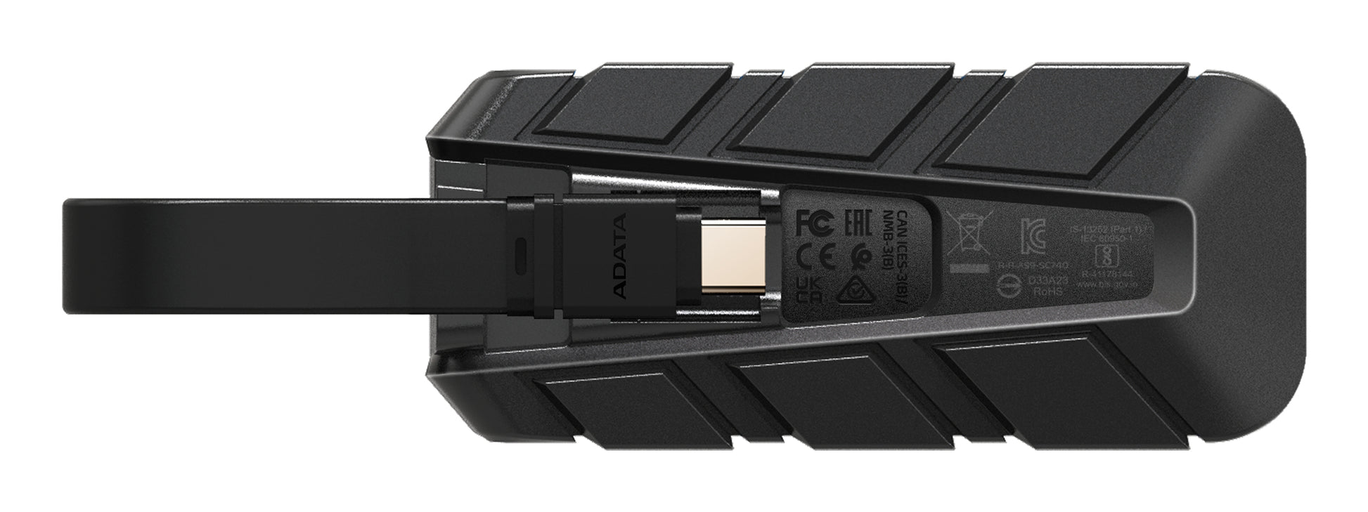 ADATA SC740 500 GB εξωτερικός δίσκος USB Type-C 3.2 Gen 2 (3.1 Gen 2), Χρώματα Μαύρο και Μπλε