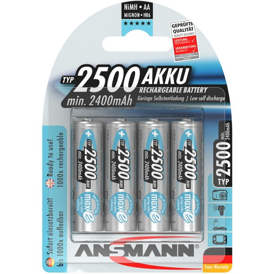 Ansmann maxE 2500mAh NiMh (Ασημί)