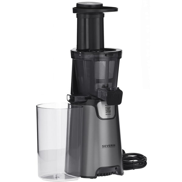 Severin Slow Juicer ES 3571 (Silver, 150 Watts, 1 Liter Juice Container)