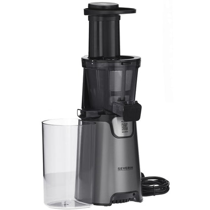 Severin Slow Juicer ES 3571 (Silver, 150 Watts, 1 Liter Juice Container)