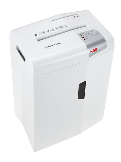 HSM shredstar X6pro document shredder, 2 x 15 mm + separate CD-cutting mechanism