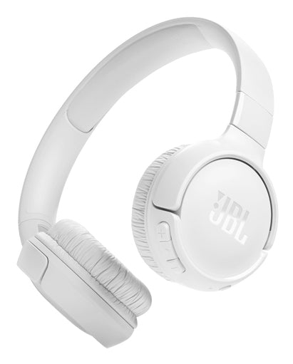 JBL Tune 520BT Wireless On-Ear Headphones with Mic — White