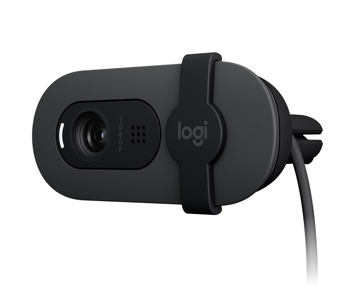 Logitech BRIO 105 (Γκρι, 1080p) - Επαγγελματική Κάμερα Web