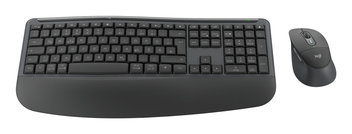Logitech Wireless Keyboard + Mouse MK880 Black for Business