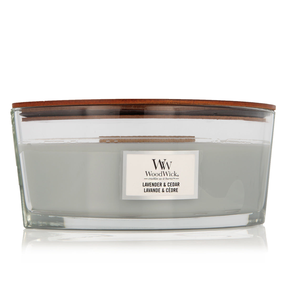 WoodWick Ellipse Candles Scented Candle Lavender & Cedar 453,6 g