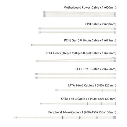 ASUS TUF Gaming 1000W Gold White Edition Power Supply Unit 20+4-pin ATX
