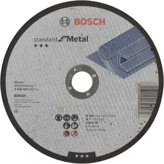 Bosch Trennscheibe Standard για Μέταλλο Ø 180mm