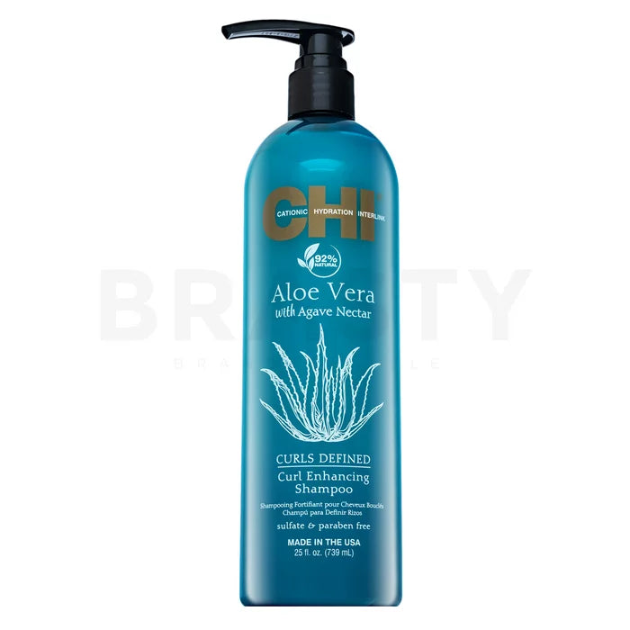 CHI Aloe Vera Μαλλιά Σαμπουάν Ενίσχυσης Σαμπουάν Γυαλιστερών Μαλλιών 739 ml