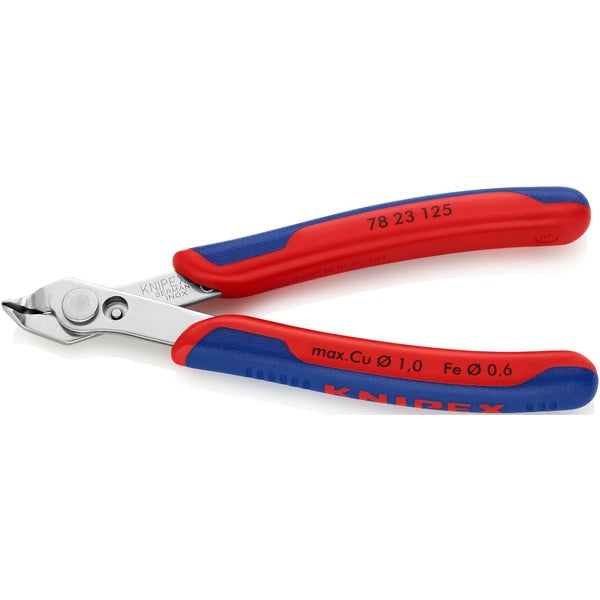 Knipex Electronic Super Knips 78 23 125 (rot/blau, mit Öffnungsfeder)