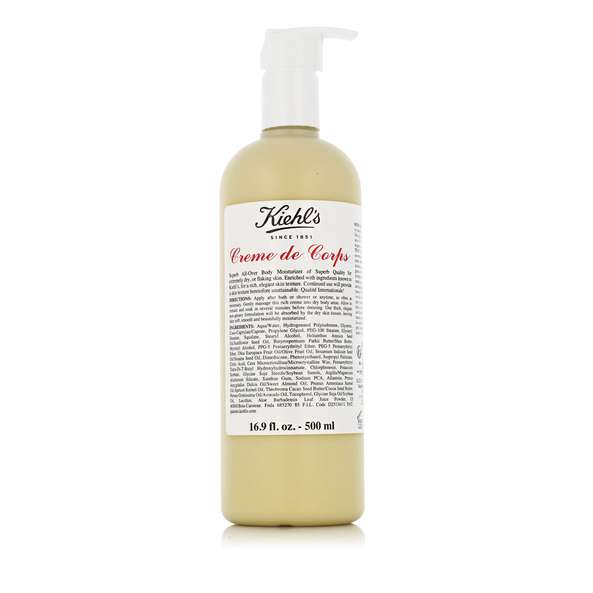 Kiehl's Creme De Corps Body Cream 500 ml
