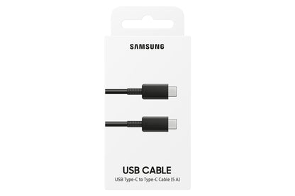 SAMSUNG USB CABLE 1M TYPE-C TO USB TYPE-C 5A EP-DN975BB BLACK