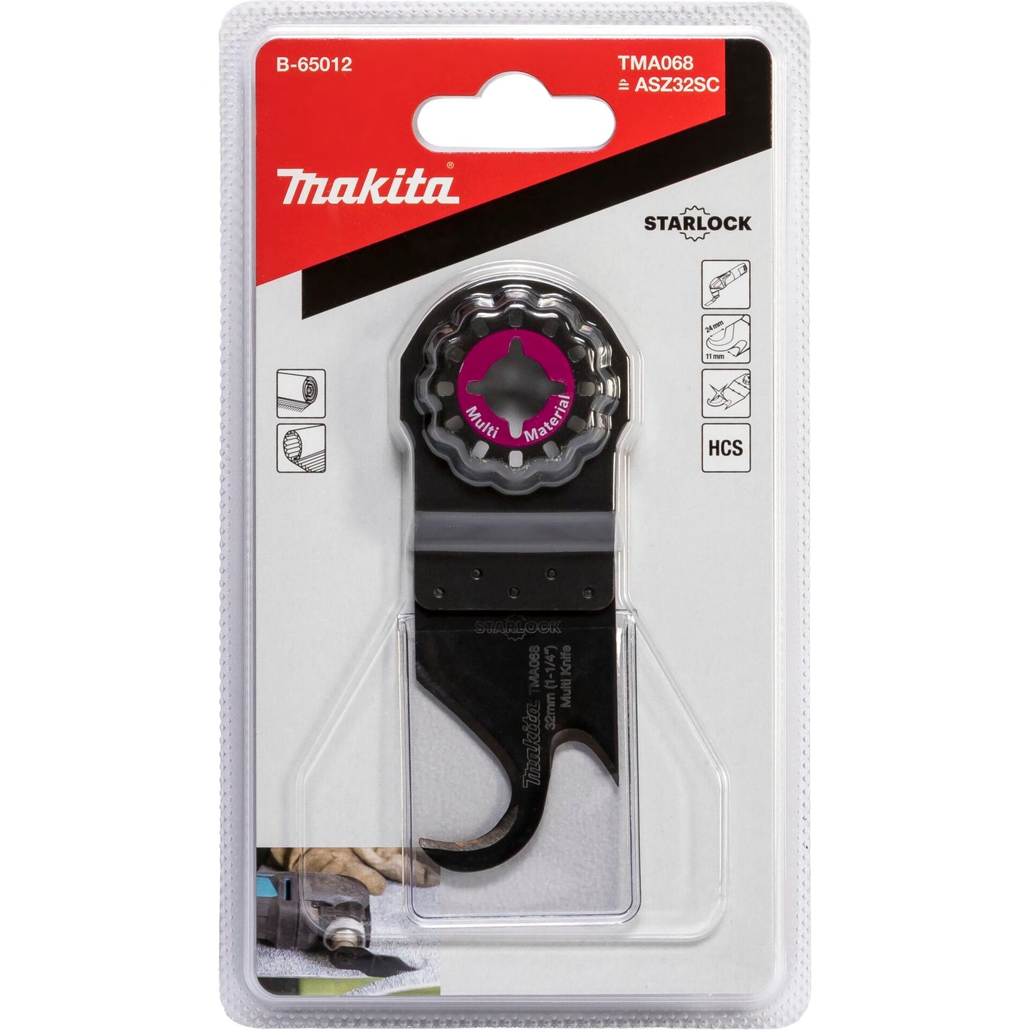 Makita Universal Messer TMA068 – Πολυλειτουργικό Κόπτης