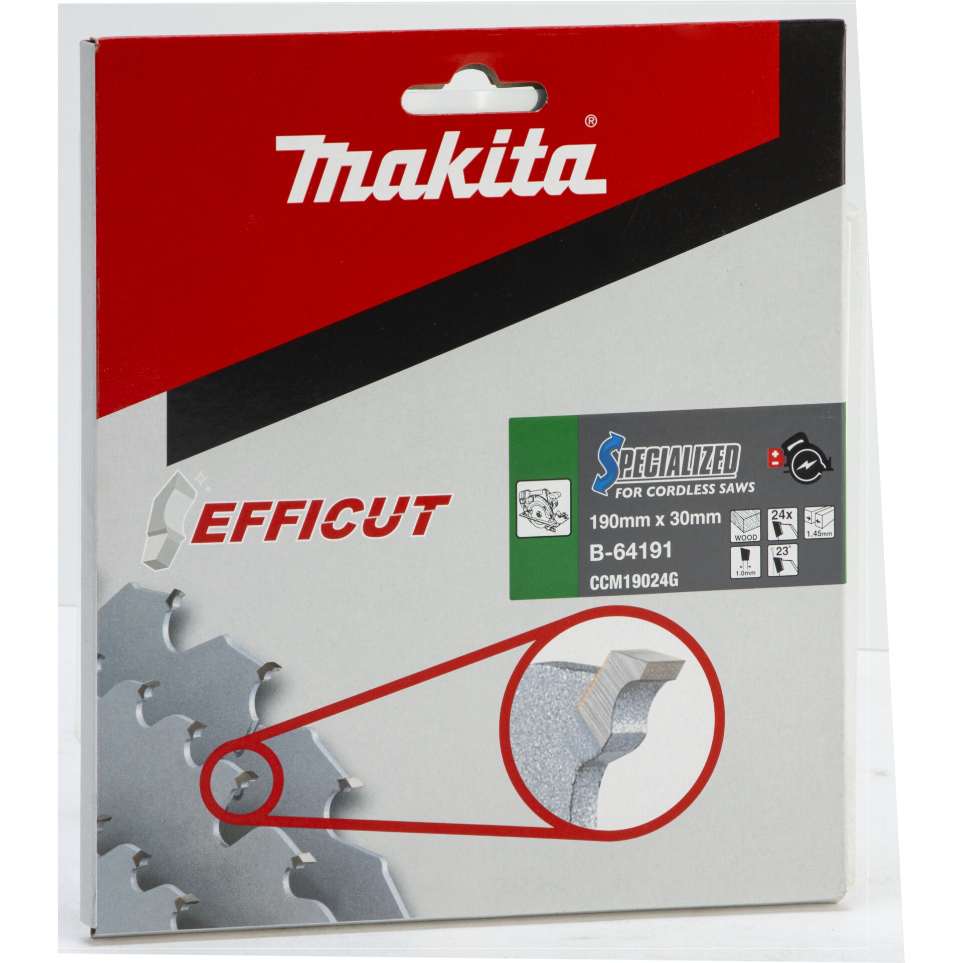 Makita EFFICUT Σαβέβ. 190x30x24Z