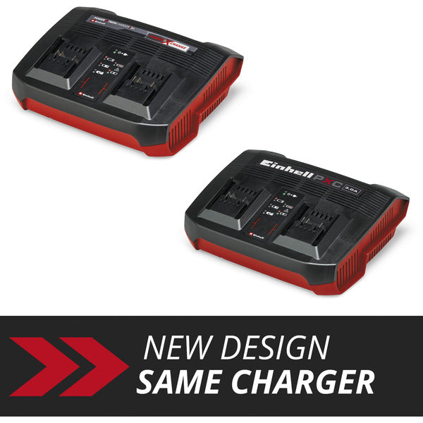 Einhell Power-X-Twincharger 3 A (schwarz/rot)