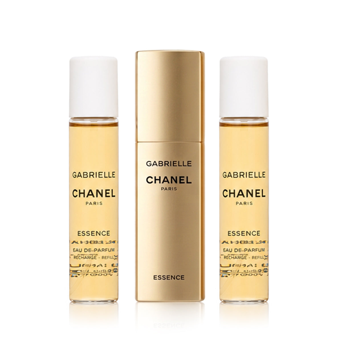 Chanel Gabrielle Essence EDP Refill 3 x 20 ml + Pocket Spray Refillable (woman)