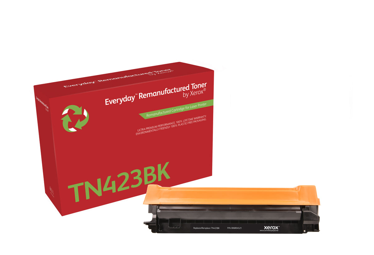 Xerox Everyday Reman. Toner ers. Brother TN423BK