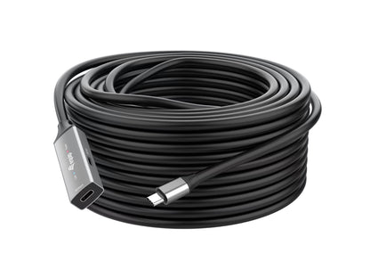 Equip Kabel USB-C3.2->C Gen1 Akt.Erweit.St/Bu  5.00m schwarz