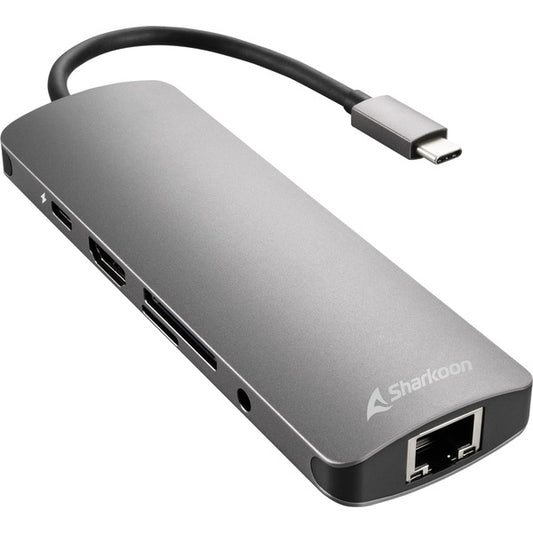 USB 3.0 Type C Combo Adapter - Σκούρο Γκρι
