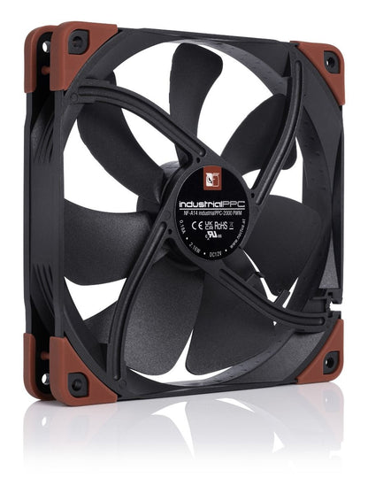 Noctua NF-A14 Industrial PPC-2000 PWM (Μαύρο, PWM, 140 mm)