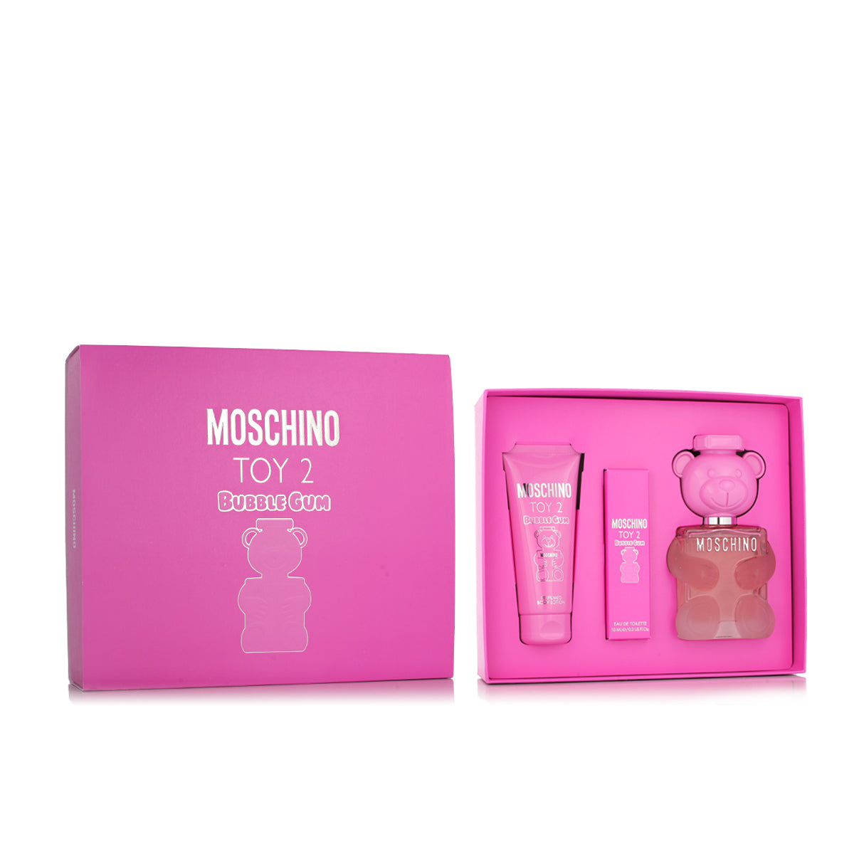 Moschino Toy 2 Bubble Gum EDT 100 ml + EDT MINI 10 ml + BL 100 ml (woman)