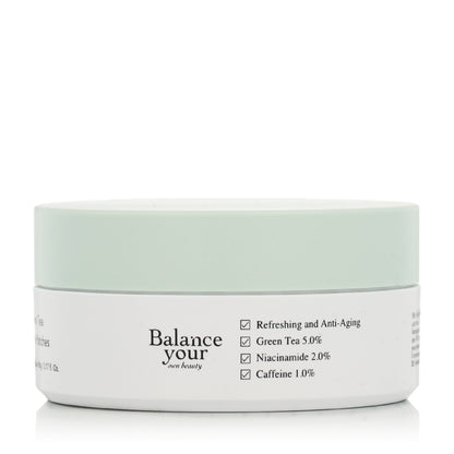 Ondo Beauty 36.5 BAN-JJAK Caffeine and Green Tea Antioxidant Eye Patches 90 ml