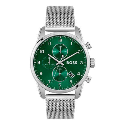 Boss Man 1513938 Silver Watch (44MM)