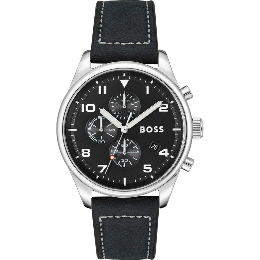 Watch Boss Man 1513987 (44MM) Black
