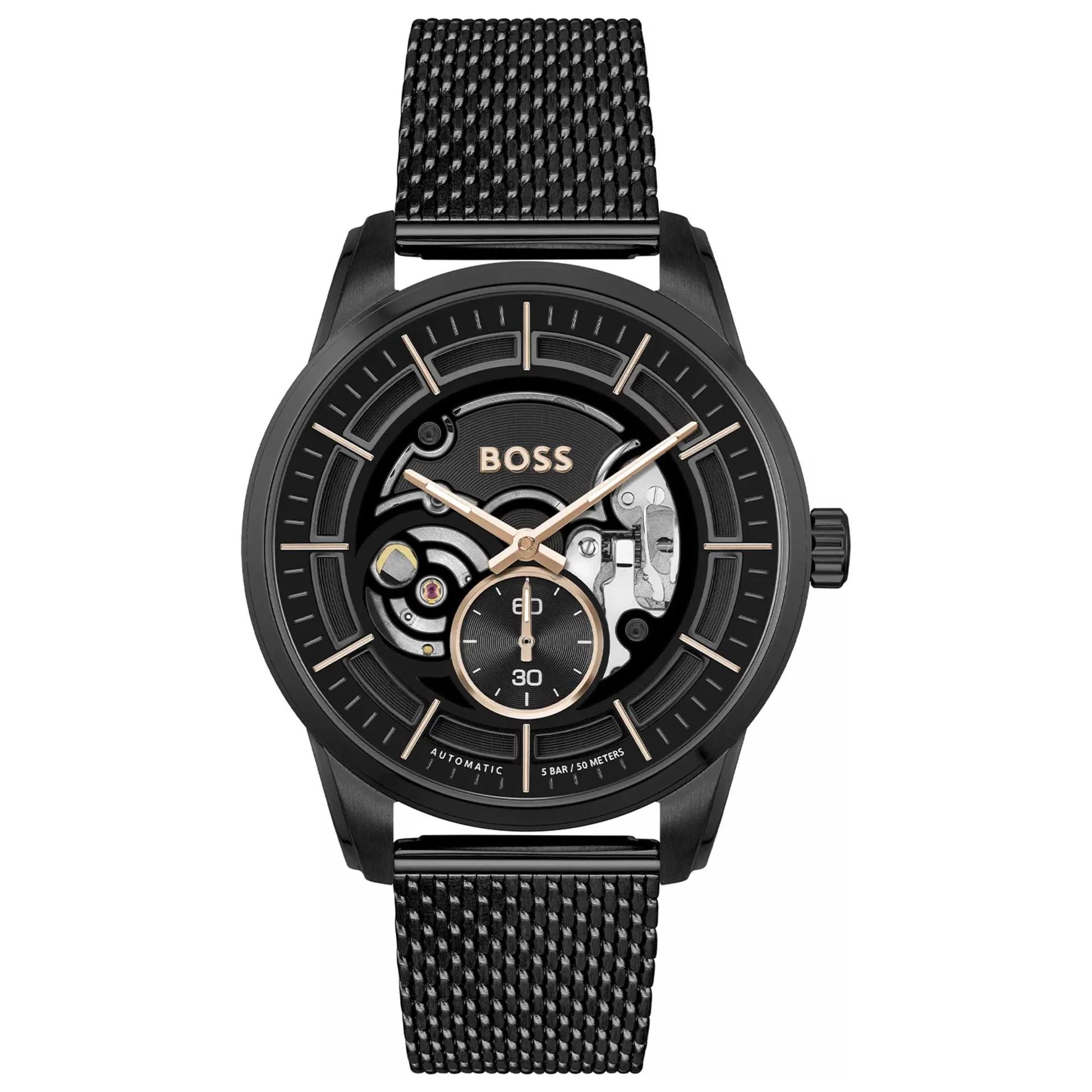 Watch Boss Man 1514035 (42MM) Black