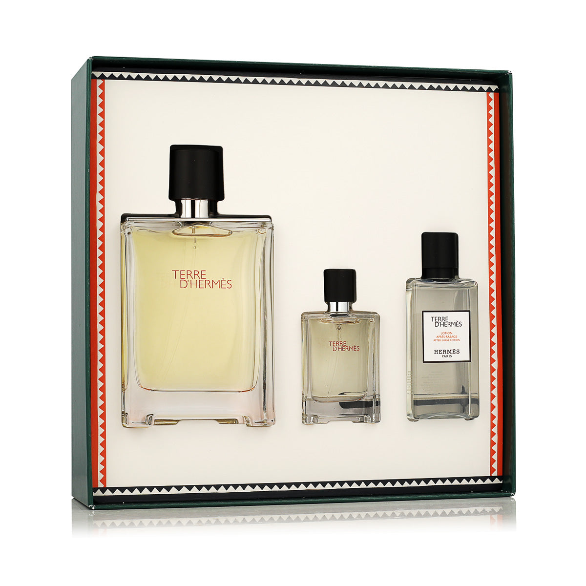 Hermès Terre D'Hermès Eau de Toilette Gift Set for Men – 100 ml EDT + 12.5 ml EDT + 40 ml Aftershave