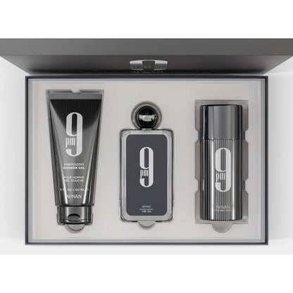 Afnan 9 pm EDP 100 ml + DEO VAPO 150 ml + SG 150 ml (man)