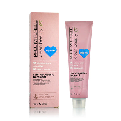 Paul Mitchell Clean Beauty Color Protect Color Depositing Treatment (Sapphire) 150 ml