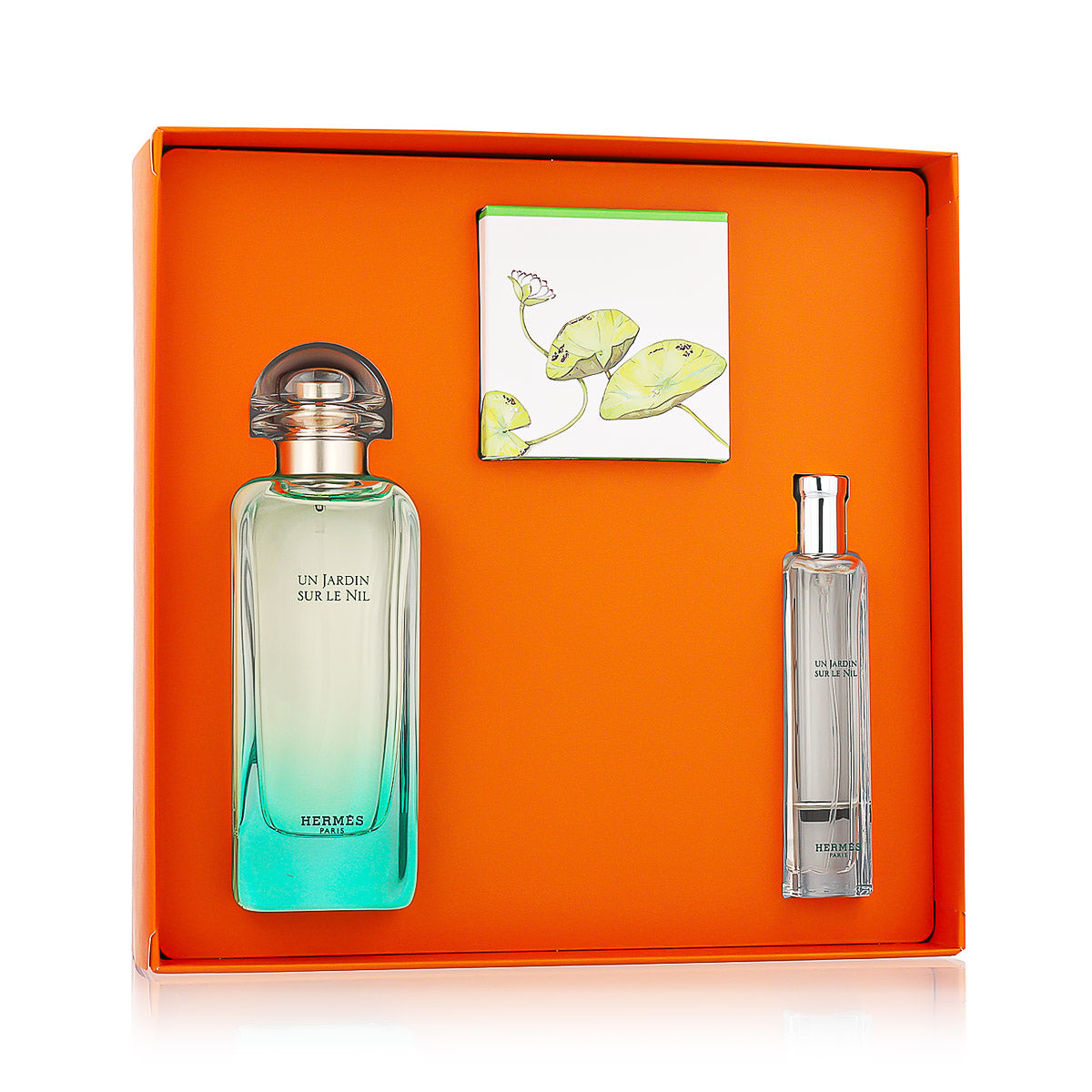 Hermès Un Jardin Sur le Nil Eau de Toilette 100 ml + Eau de Toilette 15 ml + Soap 50 g (Unisex)