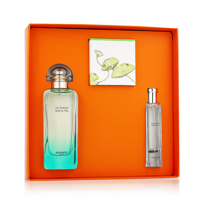 Hermès Un Jardin Sur le Nil Eau de Toilette 100 ml + Eau de Toilette 15 ml + Soap 50 g (Unisex)