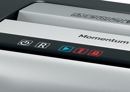 Rexel Momentum X312-SL paper shredder Particle-cut shredding Black, Grey