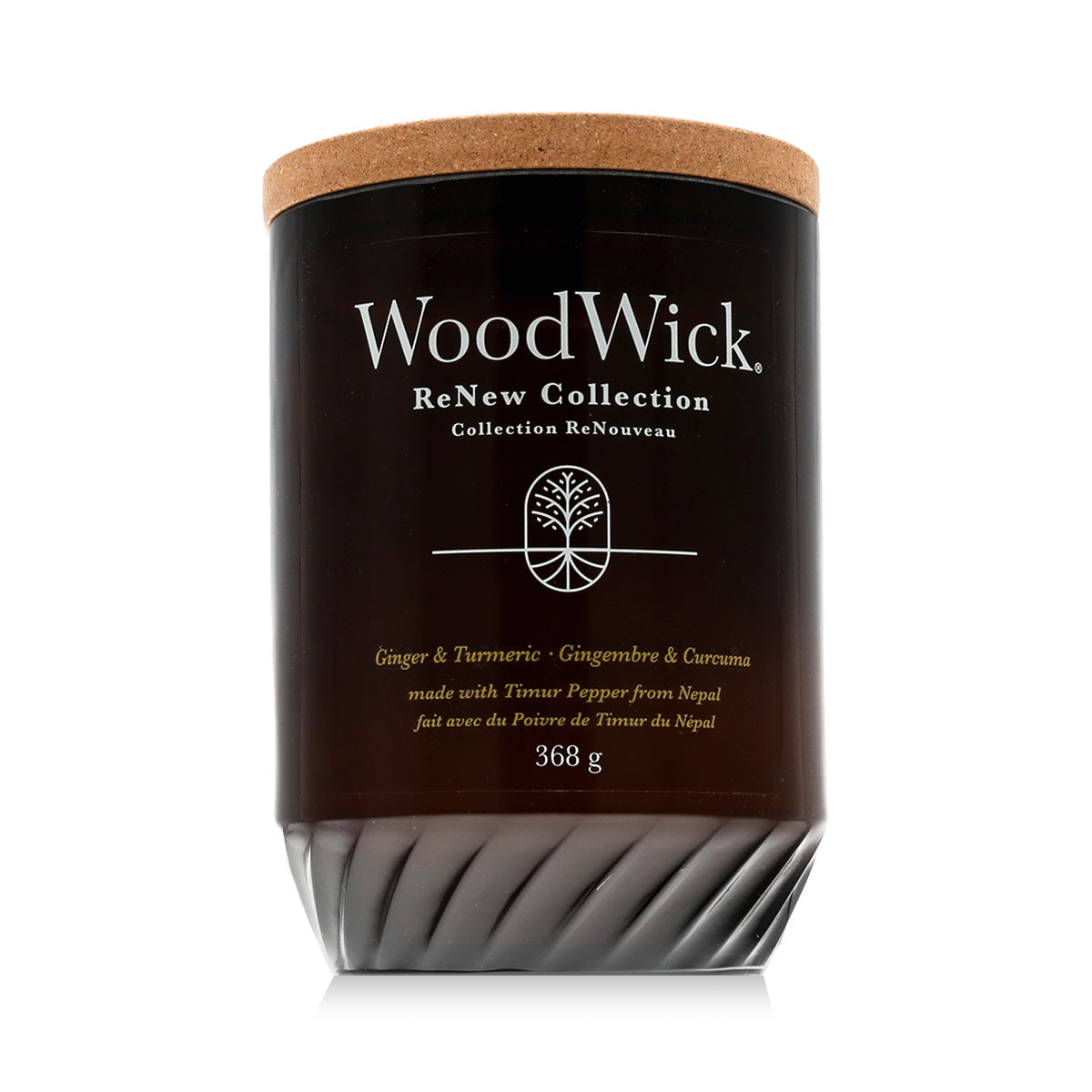 WoodWick ReNew Collection Scented candle Ginger & Turmeric 368 g