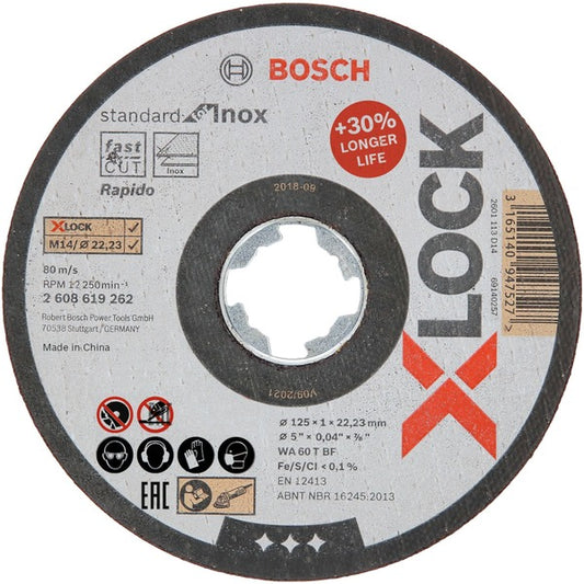 X-LOCK Trennscheibe Standard για Inox - Rapido, Ø 125mm