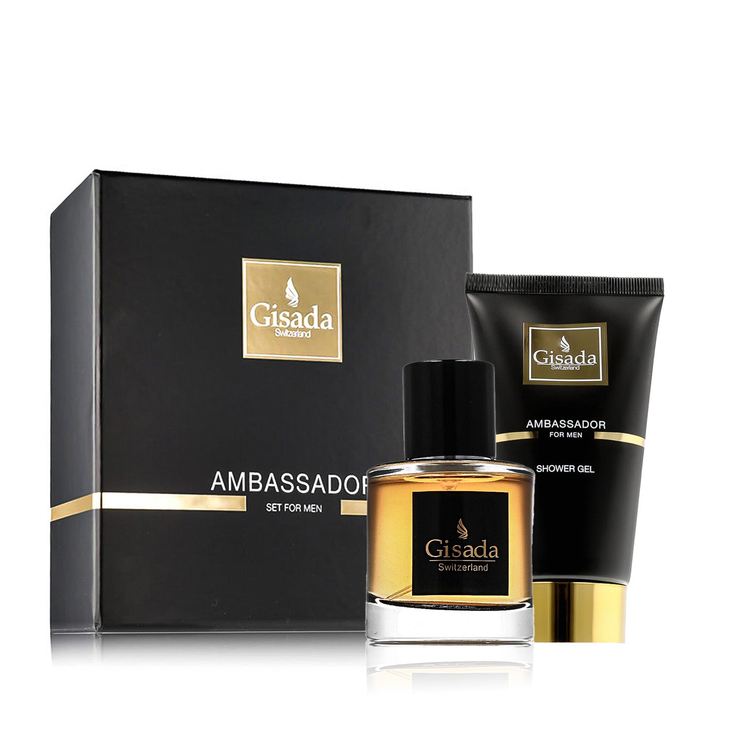 Gisada Ambassador Men Eau de Parfum 50 ml + Shower Gel 100 ml Set