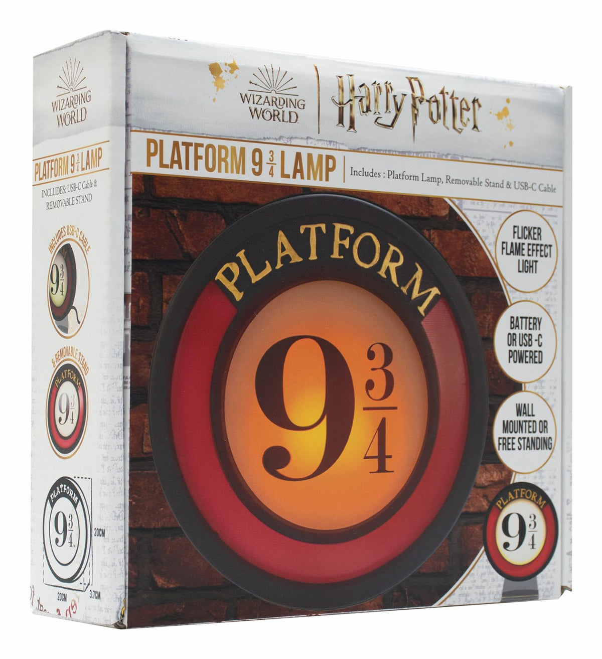 BlueSkyStudios HarryPotter Lampe Gleis 9 3/4