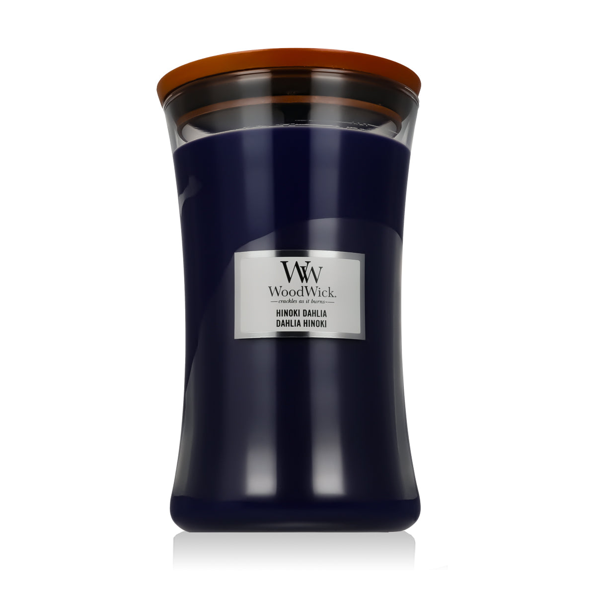 WoodWick Large Hourglass Candles Scented Candle Hinoki Dahlia 610 g