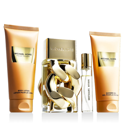 Michael Kors Pour Femme Eau de Parfum 100 ml + Mini Eau de Parfum 10 ml + Shower Gel 100 ml + Body Lotion 100 ml (for Women)