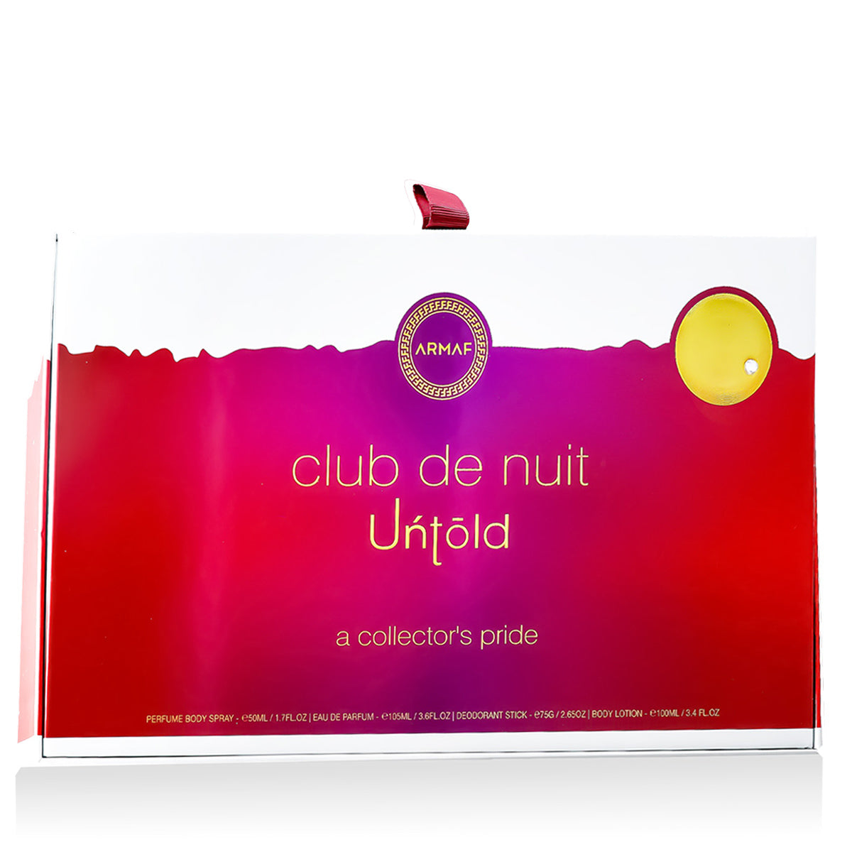 Armaf Club de Nuit Untold EDP 105 ml + Bodyspray 50 ml + DST 75 g + BL 100 ml (unisex)