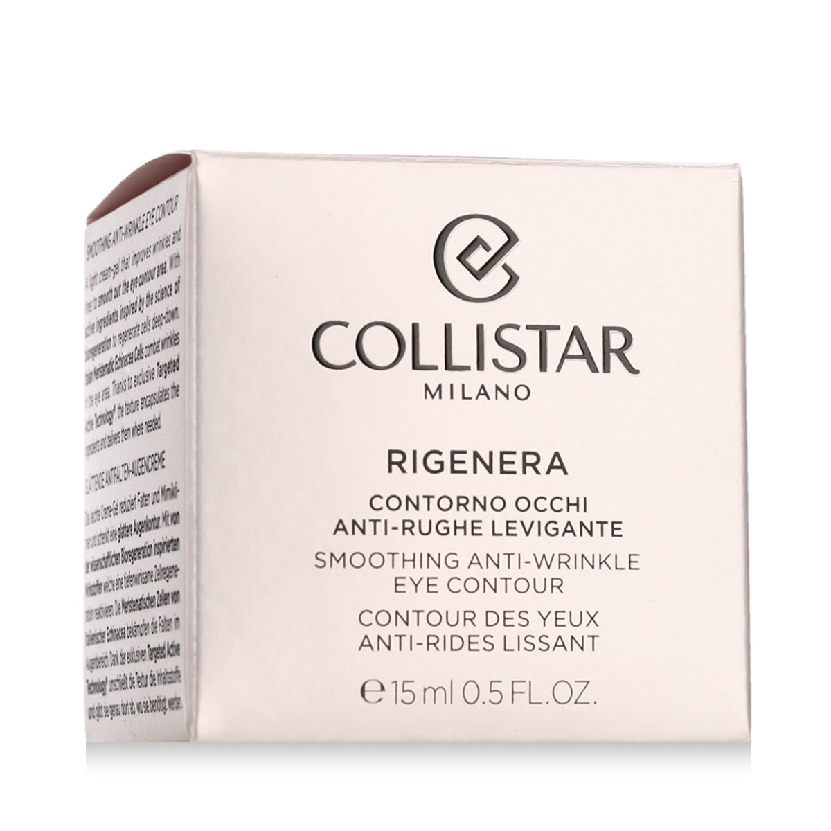 Collistar Rigenera Smoothing Anti-Wrinkle Eye Contour Cream 15 ml