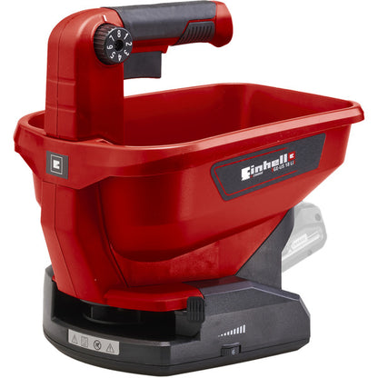 Einhell Power X-Change GE-US 18 Li-Solo Cordless Universal Spreader, 18 Volt (Red/Black, Battery and Charger Not Included)