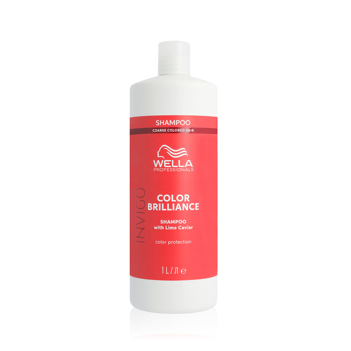 Wella Invigo Color Brilliance Conditioner with Lime Caviar for Coarse Colored Hair, 1000 ml