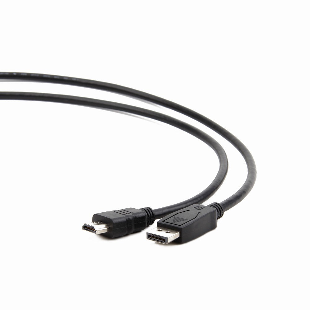 Καλώδιο Gembird από DisplayPort σε HDMI, μήκους 1 μέτρου, σύνδεση HDMI Τύπου A (Κανονικό), μαύρο