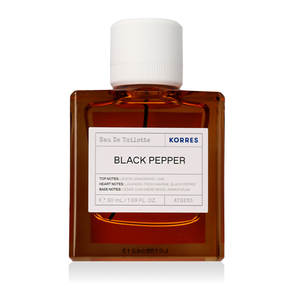 Korres Black Pepper Eau De Toilette 50 ml (Unisex)